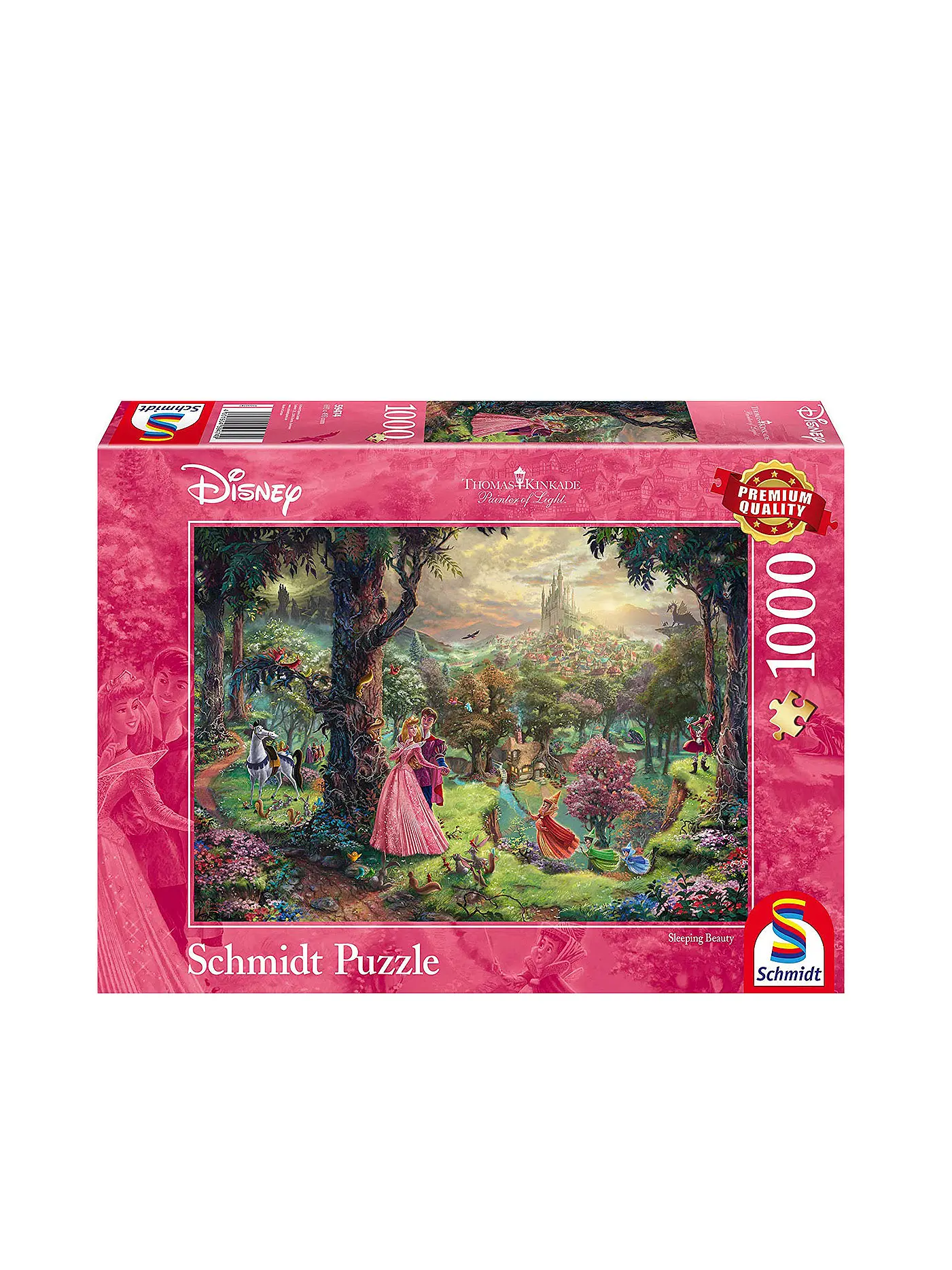 SCHMIDT-SPIELE | Puzzle - Walt Disney Dornröschen (1000 Teile) | 